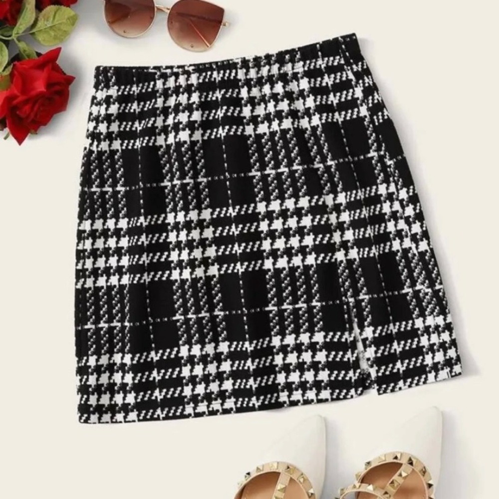 Plaid Mini Skirt